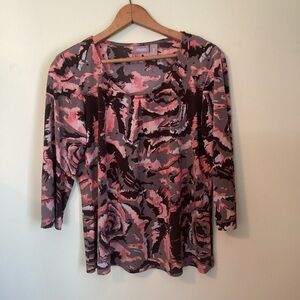 Ladies easy care top, Chico’s sz 2/large